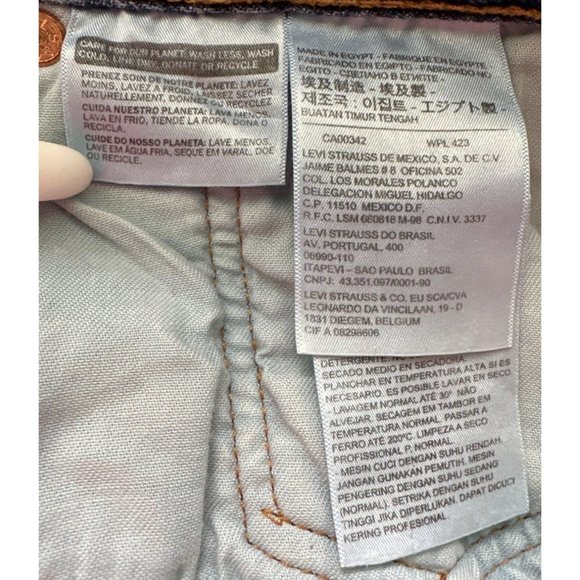 Levis 501xx Jeans Mens Size 40x32 Blue Button Fly Straight Leg High Rise Vintage - Picture 7 of 11